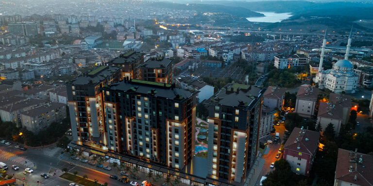 Modern Apartments Near Metro for Sale in Eyüpsultan Istanbulpln