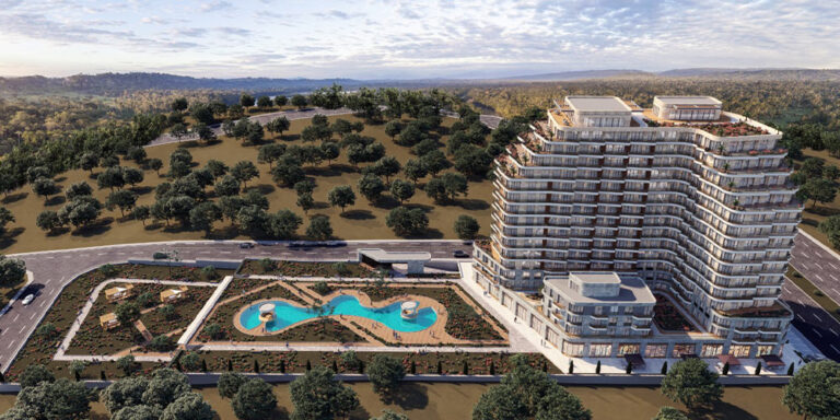 Modern lakefront residences in Beykent Beylikdüzü Istanbul